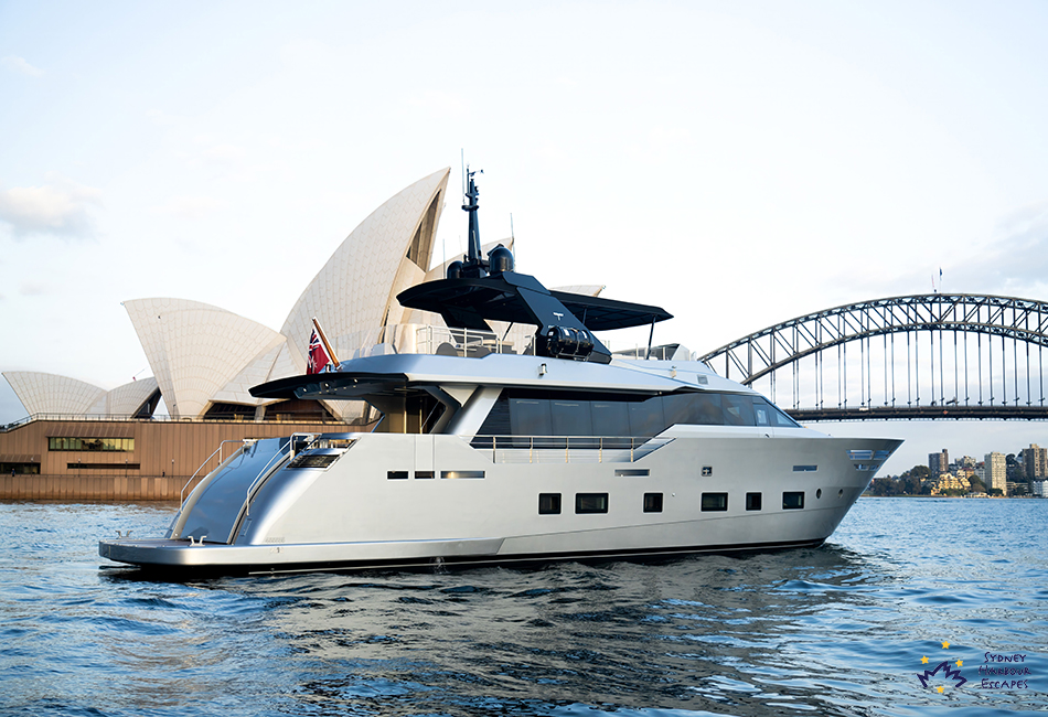 SHADOW 100' Luxury Motor Yacht - Luxury Overnight Charter - Sydney Harbour Escapes